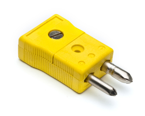 705201 - Standard Type K Inline Thermocouple Plug Hollow Pin - Yellow.jpg
